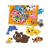 50 gommettes bébés animaux - Lito