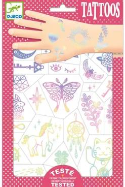 2 planches de tattoos Lucky Charms Djeco