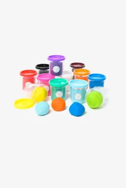 12 pots de pâte à modeler Oxybul