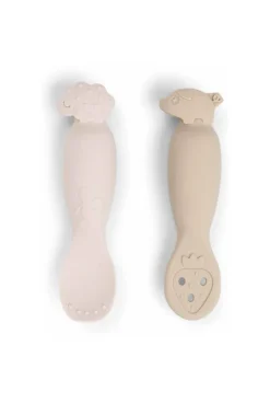 2 premières cuillères beige sable