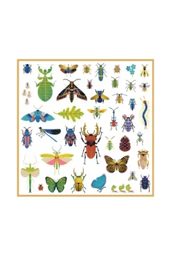 160 stickers métallisés Microcosmos Djeco