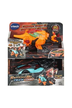 1 véhicule et 1 dinosaure intéractifs Switch&Go 2 en 1 Assortiment différents modèles