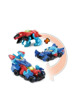 1 véhicule et 1 dinosaure intéractifs Switch&Go 2 en 1 Assortiment différents modèles