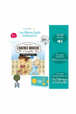 Album Audio l'Agence Mouche à Versailles Lunii