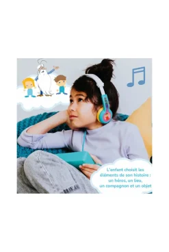 Album audio Suzanne et Gaston découvrent les 5 sens Lunii