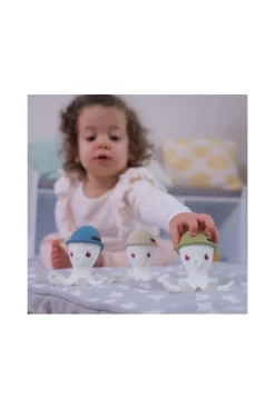 Anneau de dentition Bonnie la pieuvre sable Babytolove