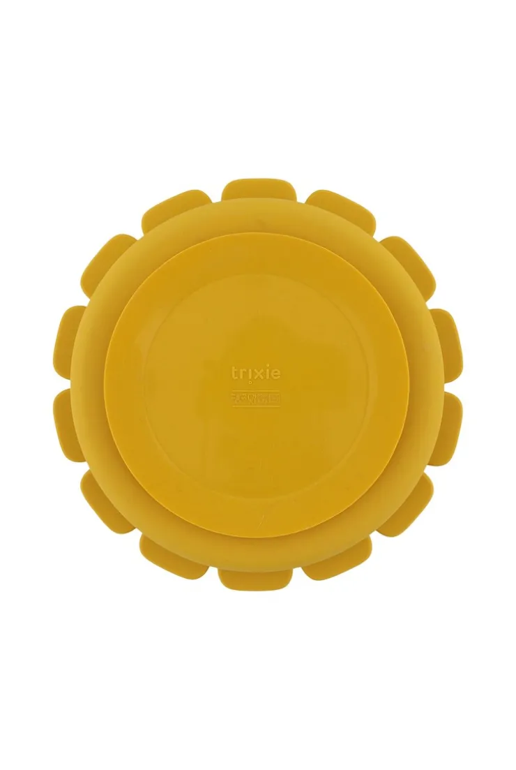 Assiette compartimentée en silicone avec ventouse Lion TRIXIE