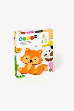 Atelier 8 animaux en mousse Oxybul