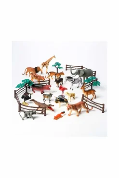 Baril de figurines d'animaux sauvages Oxybul