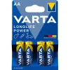Blister 4 piles AA/LR06 LONGLIFE Power Varta