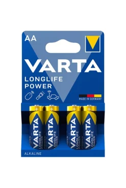 Blister 4 piles AA/LR06 LONGLIFE Power Varta