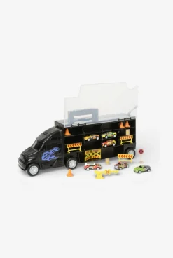 Camion transporteur et 6 voitures Oxybul