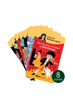 Carte histoire audio YOTO, Pack Marlène Jobert, les contes et grandes musiques