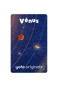 Carte histoire audio YOTO, Le système solaire 9 cartes