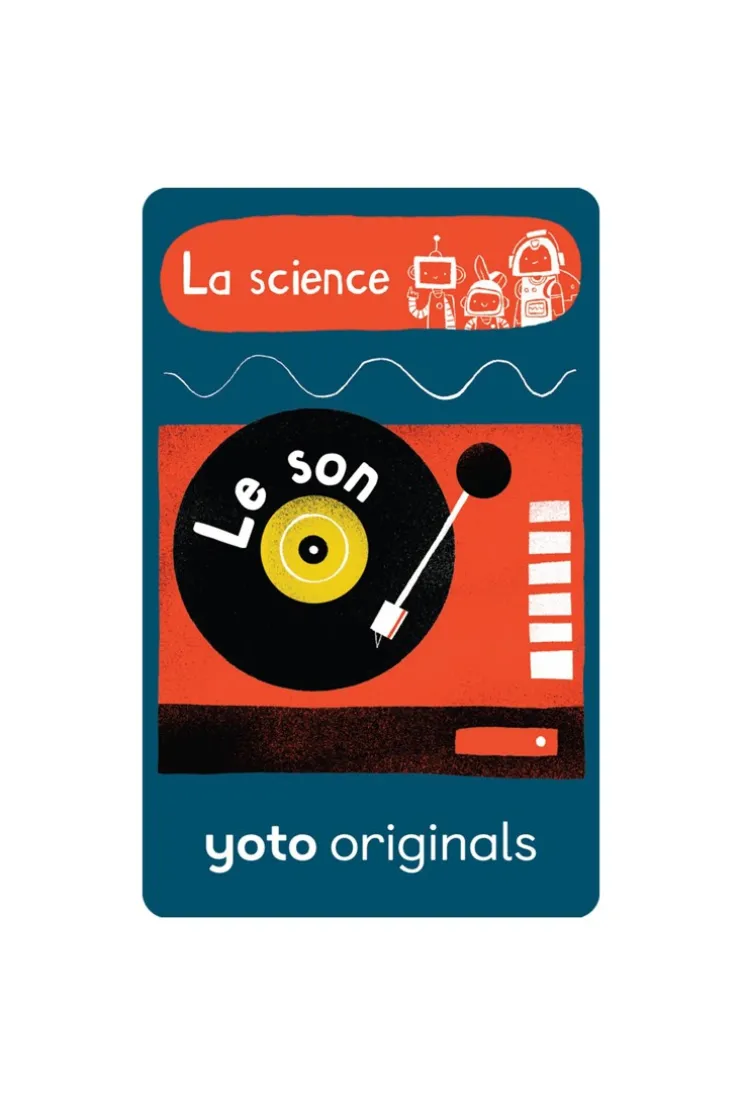 Carte histoire audio YOTO, Les BrainBots : la science