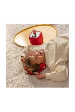 Casque Bluetooth rouge coquelicot de Tonies