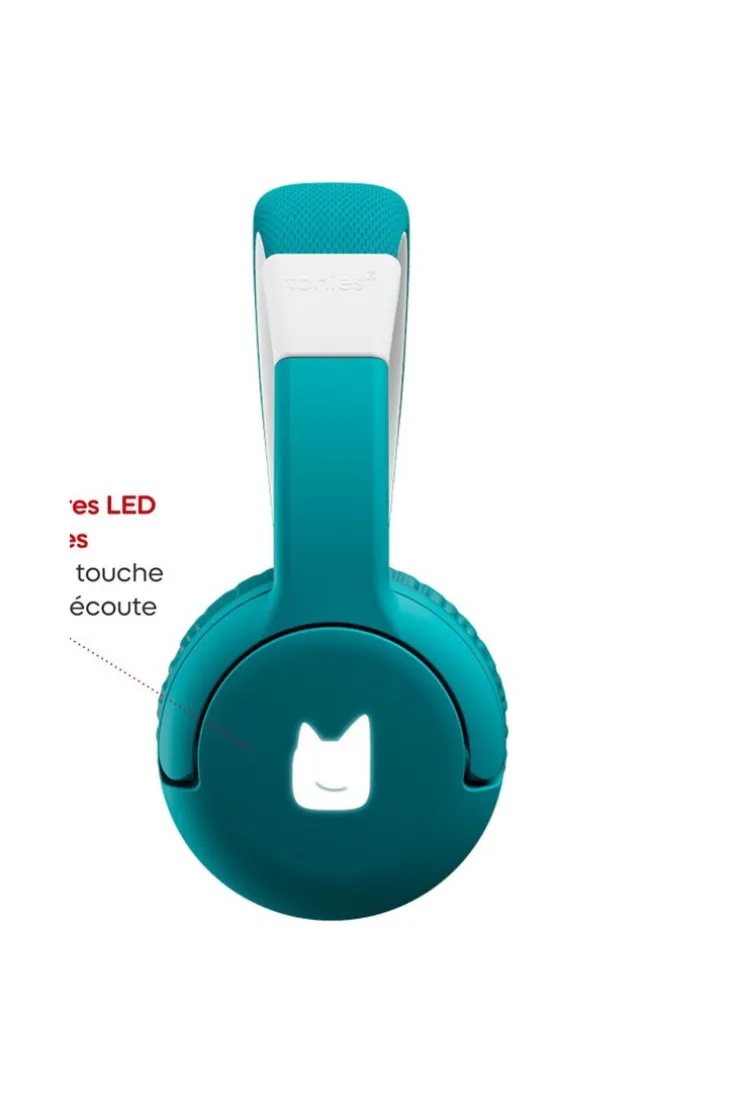 Casque Bluetooth vert océan de Tonies