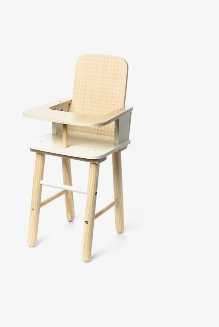 Chaise haute en bois pour poupée Oxybul