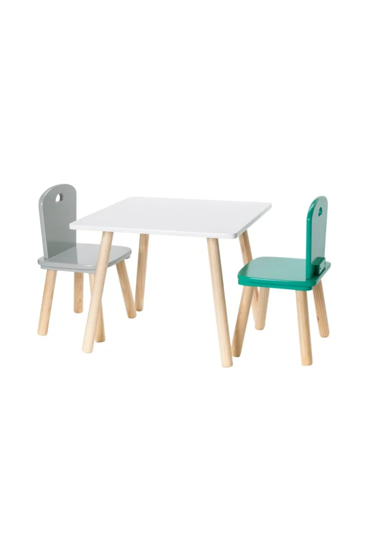Chaise maternelle naturelle blanche Oxybul