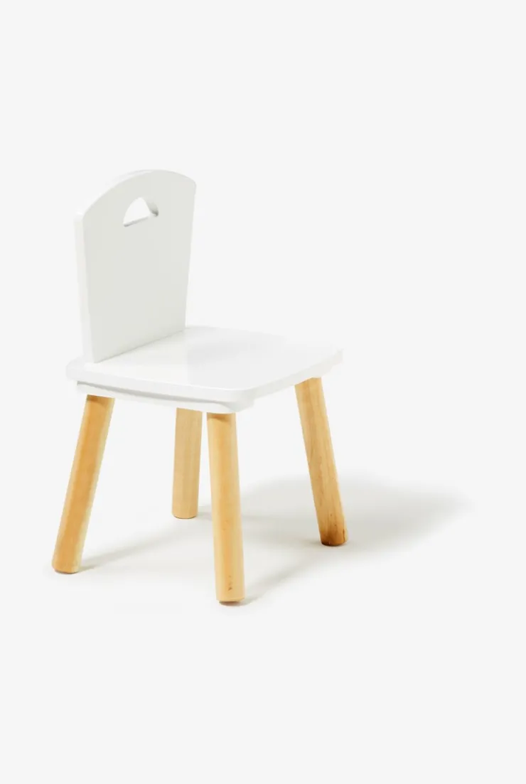 Chaise maternelle naturelle blanche Oxybul