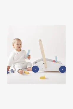 Chariot de marche et blocs de construction Oxybul