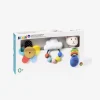 Coffret 3 hochets multi-sensoriels Oxybul