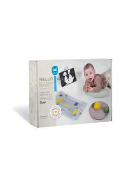 Coffret 3 jeux d'éveil et de motricité Tummy time Taf Toys
