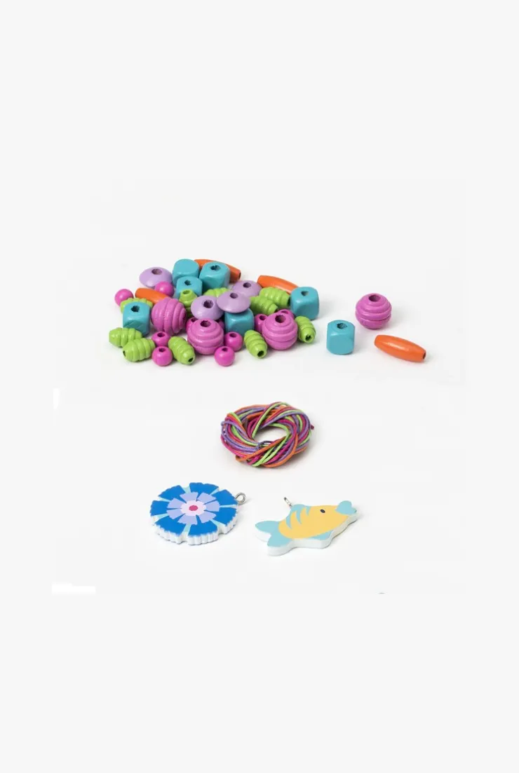 Coffret 200 perles en bois Oxybul