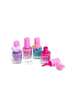 Coffret 4 vernis à ongles et bagues Martinelia