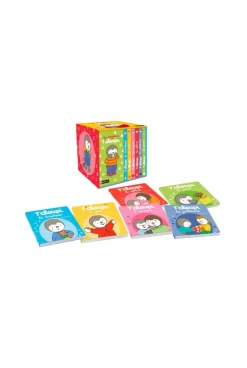 Coffret de 6 livres la bibliothèque des émotions de T'choupi - Nathan Jeunesse