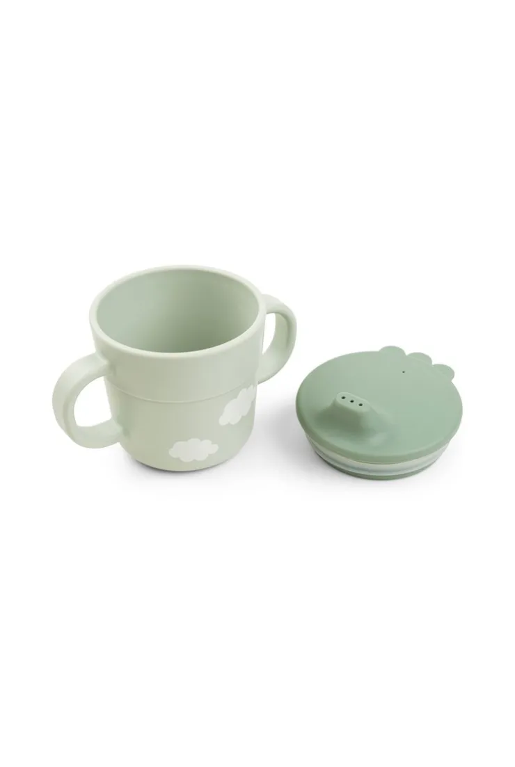 Coffret 1er repas 3 pièces Foodie vert DONE BY DEER