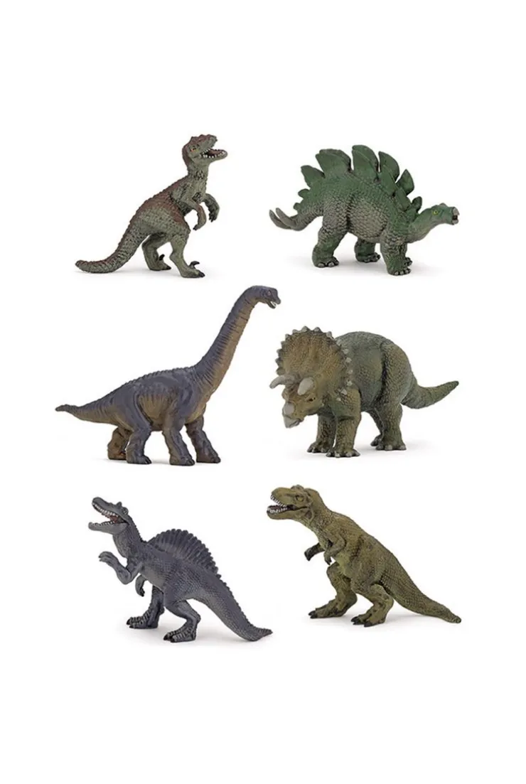 Coffret figurines Mini Tub's dinosaures Papo
