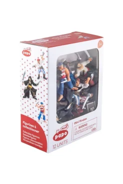 Coffret figurines Mini Tub's pirates & corsaires Papo