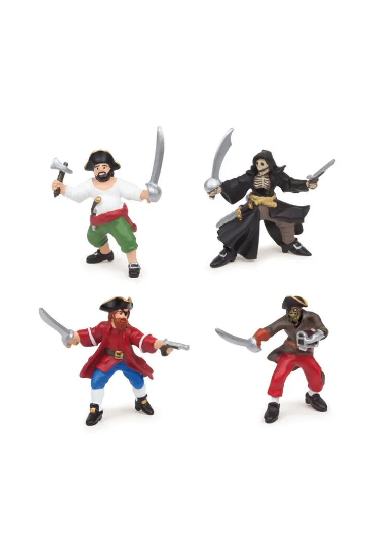 Coffret figurines Mini Tub's pirates & corsaires Papo