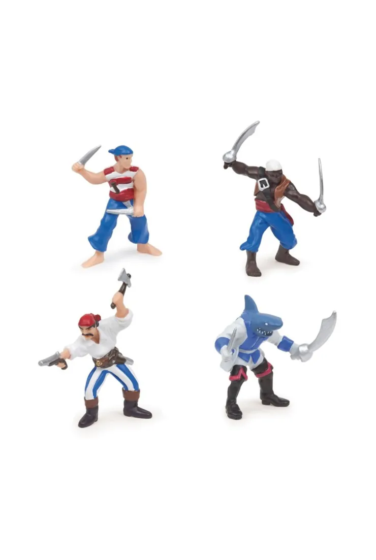 Coffret figurines Mini Tub's pirates & corsaires Papo