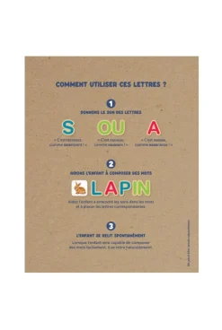 Coffret Lettres magnétiques - Les Arènes