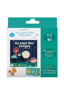 Coffret livre audio, au pays des songes Lunii