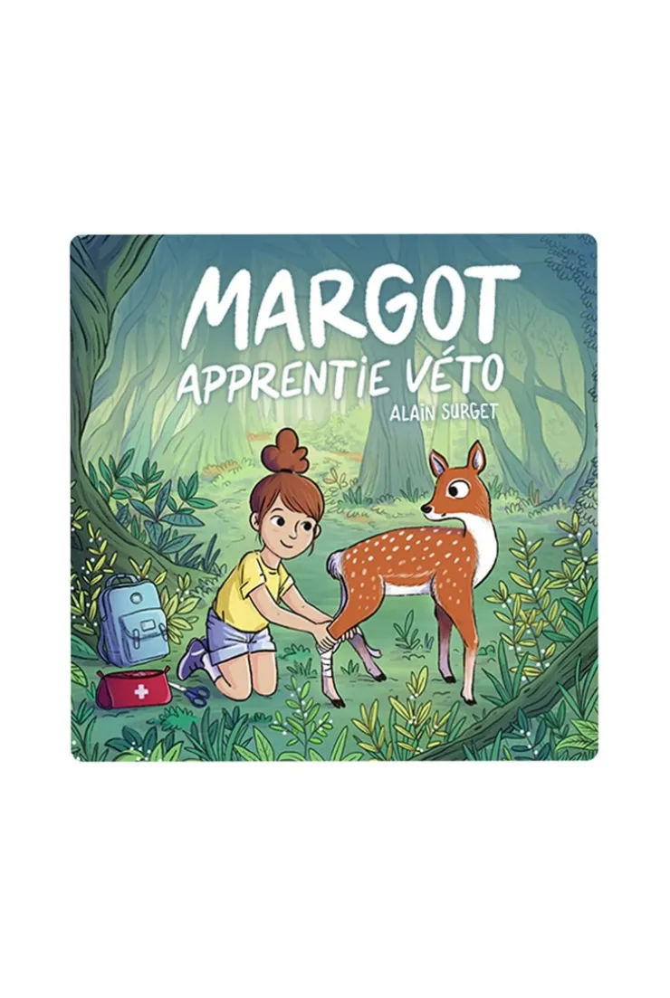 Coffret livre audio, Margot apprentie véto Lunii
