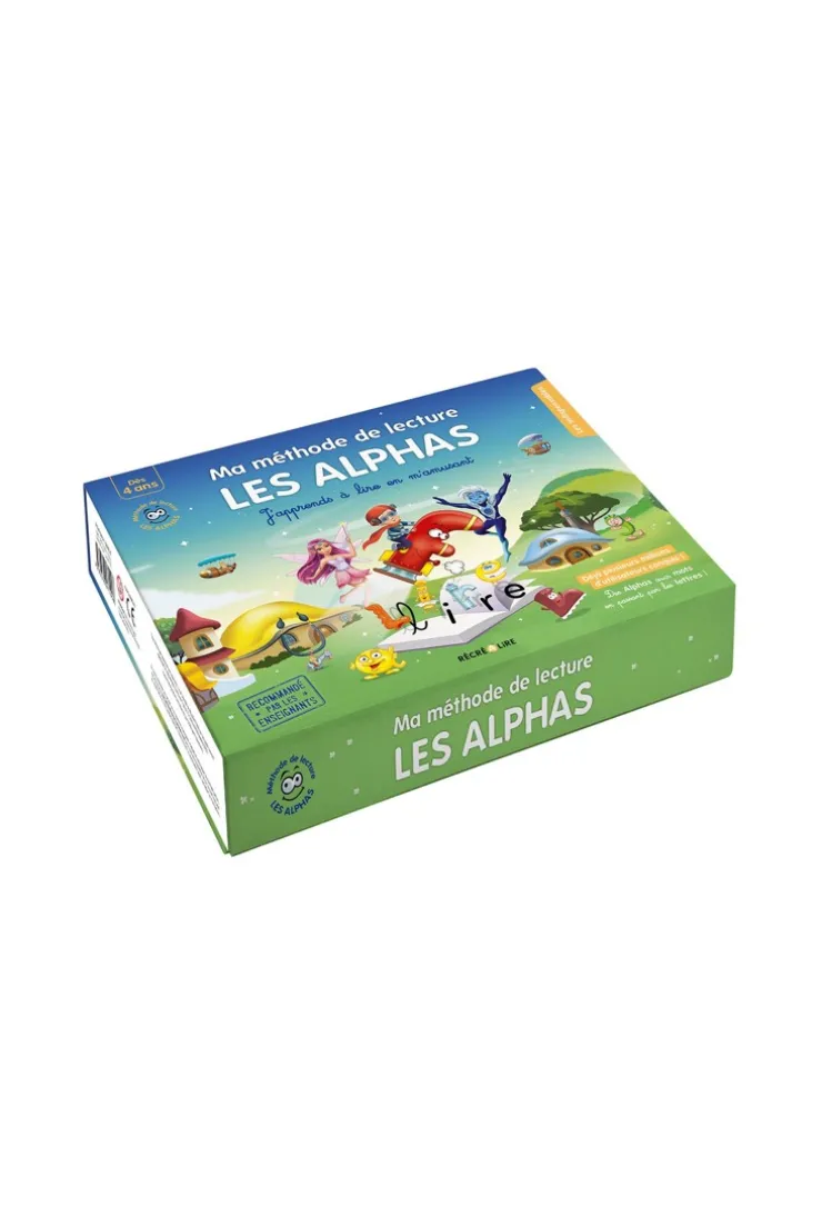 Coffret Ma méthode de lecture Les Alphas