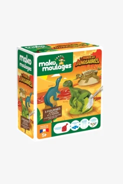 Coffret Mako moulages 3 dinosaures