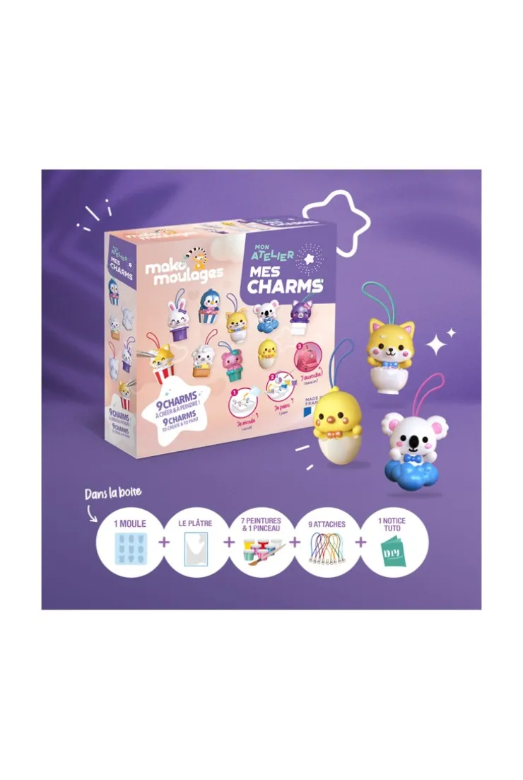Coffret mako moulages Mon atelier Charm's
