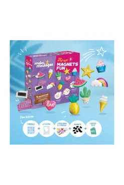 Coffret mako moulages Mon atelier Magnet Fun
