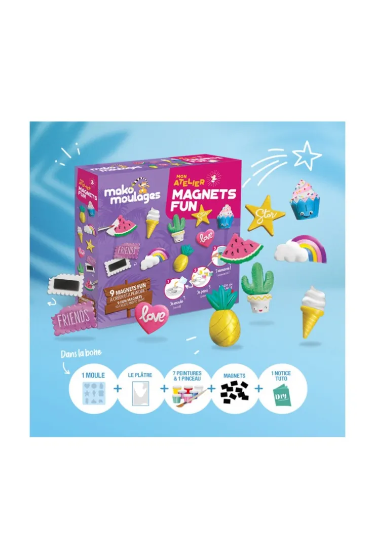 Coffret mako moulages Mon atelier Magnet Fun