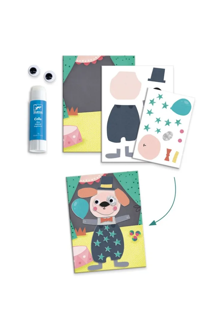 Coffret multi-activités Les animaux et leurs maisons Djeco