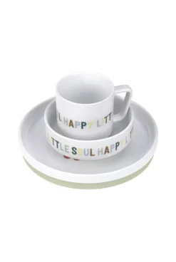 Coffret repas en porcelaine Happy Fruits LÄSSIG