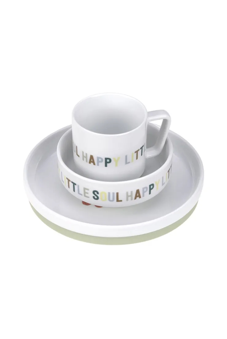 Coffret repas en porcelaine Happy Fruits LÄSSIG