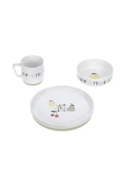 Coffret repas en porcelaine Happy Fruits LÄSSIG