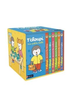 Coffret T'Choupi Ma petite école - Nathan Jeunesse