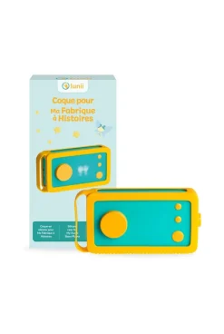 Coque de protection souple jaune pour Lunii