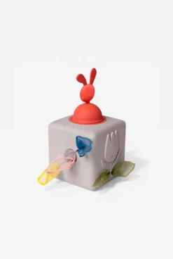 Cube boîte à lingettes et Pop Up Lapin Taf Toys